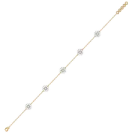 Eternal Bloom - Lab Diamond Station Bracelet thumbnail 5