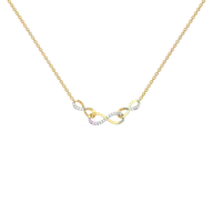 Eternal Infinity - Lab Diamond Necklace thumbnail 1