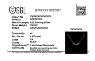 Eternal Infinity - Lab Diamond Necklace thumbnail 6