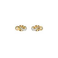 Eternal Infinity - Lab Diamond Stud Earrings thumbnail 3