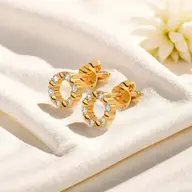 Eternal Orbit - Lab Diamond Studs Earrings thumbnail 3