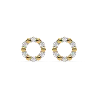 Eternal Orbit - Lab Diamond Studs Earrings thumbnail 4
