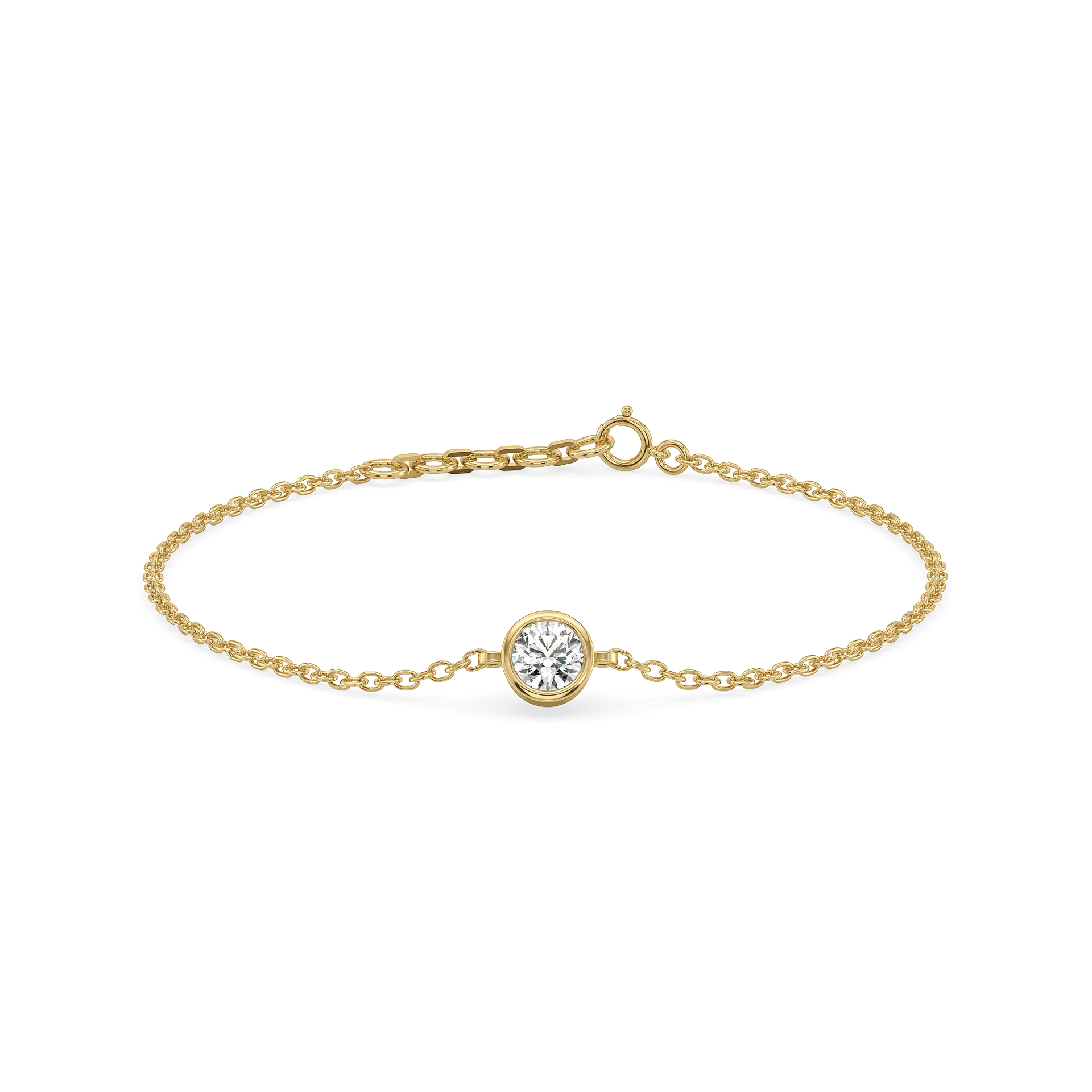 Eternal Shine - Lab Diamond Solitaire Bracelet — image 1