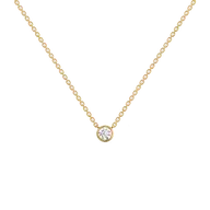 Eternal Shine - Lab Diamond Solitaire Pendant Necklace thumbnail 1