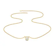 Eternal Shine - Lab Diamond Solitaire Pendant Necklace thumbnail 3