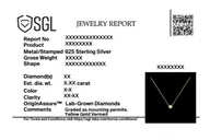 Eternal Shine - Lab Diamond Solitaire Pendant Necklace thumbnail 5