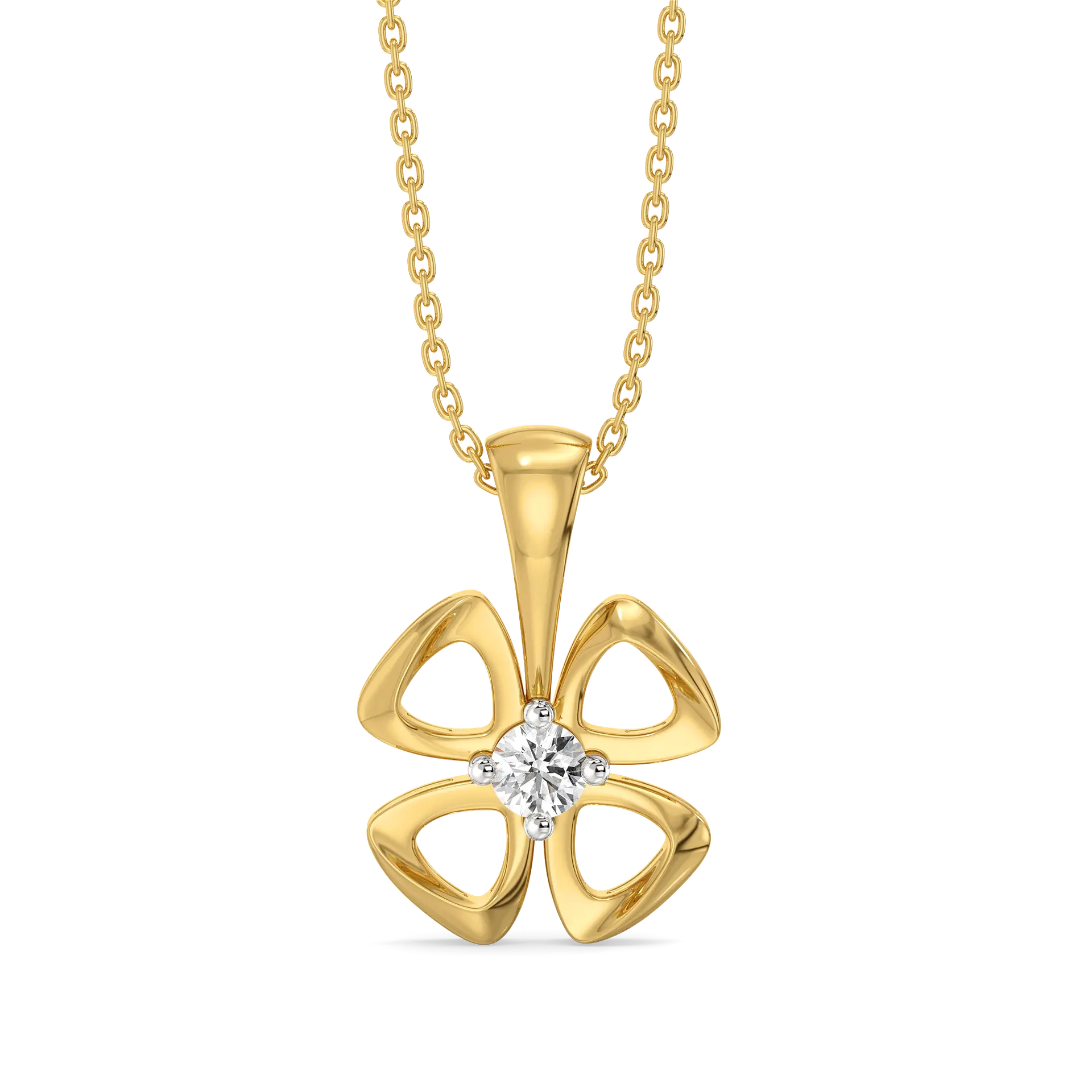 Ever Bloom - Lab Diamond Pendant — image 1