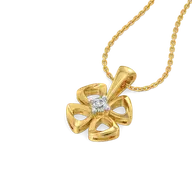 Ever Bloom - Lab Diamond Pendant thumbnail 2