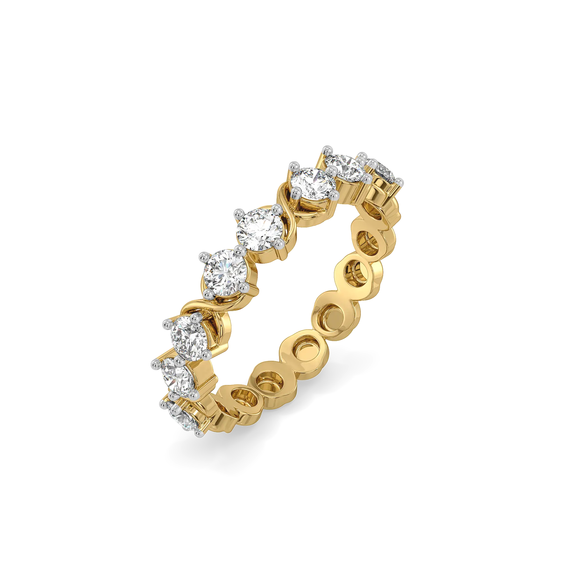 Everbright - Lab Diamond Band Ring — image 1