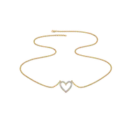 Everlasting Heart - Lab Diamond Necklace thumbnail 2