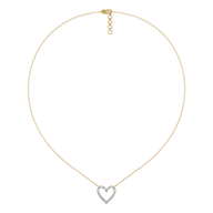 Everlasting Heart - Lab Diamond Necklace thumbnail 6