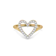 Everlasting Journey - Lab Diamond Heart Ring thumbnail 3