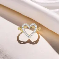 Everlasting Journey - Lab Diamond Heart Ring thumbnail 4