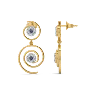 Evil Eye Elixir - Lab Diamond Drop Earrings thumbnail 5
