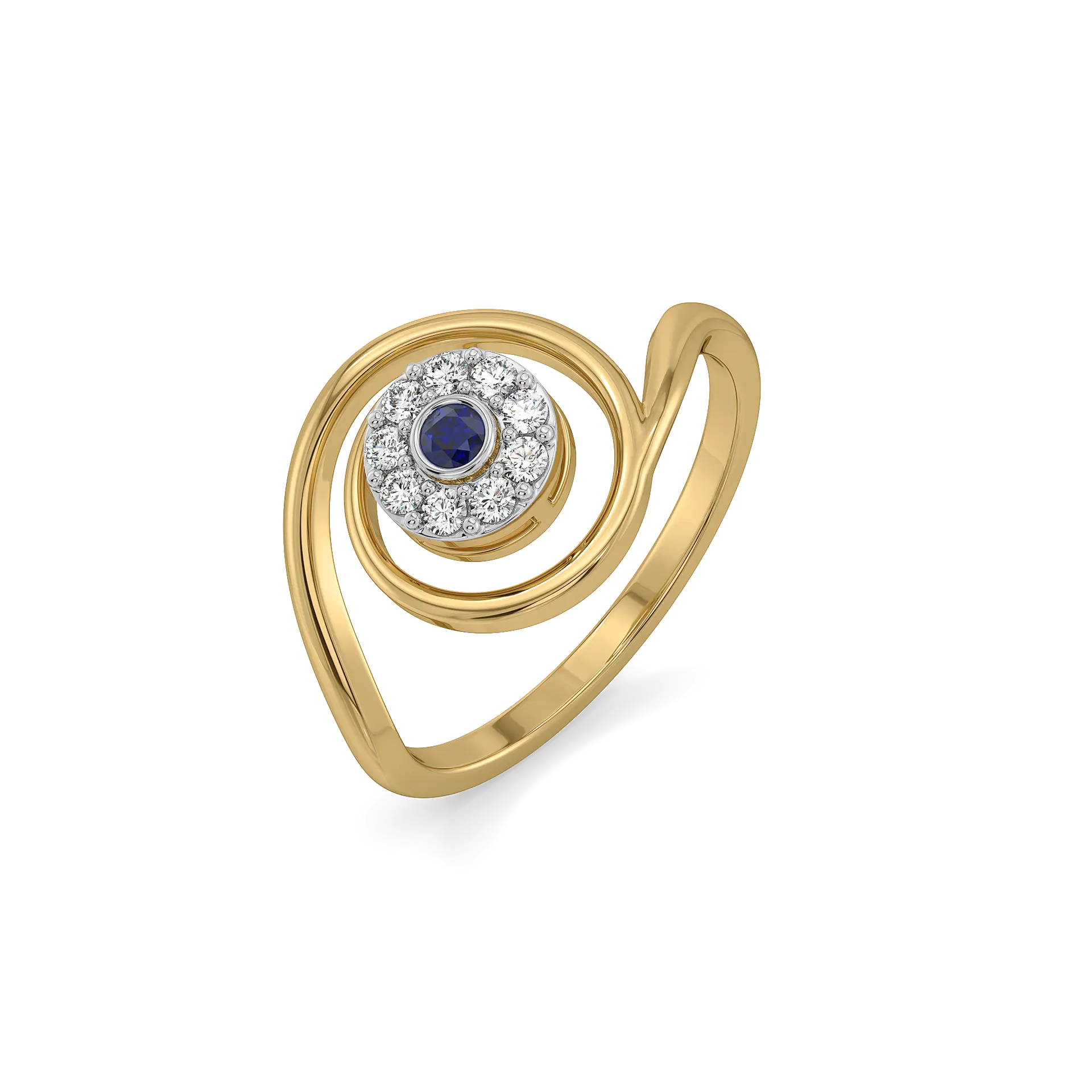Evil Eye Elixir - Lab Diamond Ring — image 1