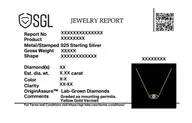 Evil Eye - Lab Diamond Necklace thumbnail 4