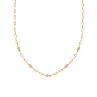 Facet Medley - Pure Gold Lab Diamond Necklace thumbnail 1