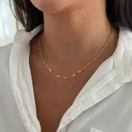 Facet Medley - Pure Gold Lab Diamond Necklace thumbnail 2