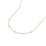 Facet Medley - Pure Gold Lab Diamond Necklace thumbnail 3