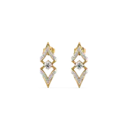Fierce Aura – Lab Diamond Solitaire Earrings thumbnail 3