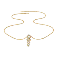 Fierce Aura - Lab Diamond Solitaire Necklace thumbnail 3