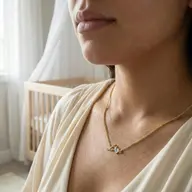 First Steps - Lab Diamond Necklace thumbnail 2