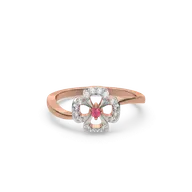 Fleur de Luxe - Lab Diamond Fashion Ring thumbnail 3