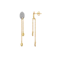 FlexiLink - Lab Diamond Drop Earrings thumbnail 3
