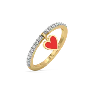 Flip of Love - Lab Diamond Modular Ring thumbnail 2