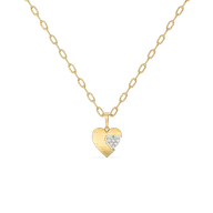 Flip of Love - Lab Diamond Necklace thumbnail 1