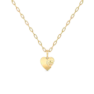 Flip of Love - Lab Diamond Necklace thumbnail 2
