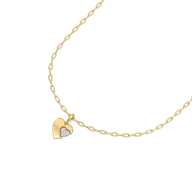 Flip of Love - Lab Diamond Necklace thumbnail 4