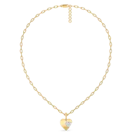 Flip of Love - Lab Diamond Necklace thumbnail 6