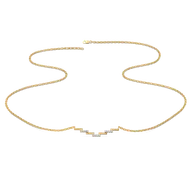 Floating Staircase - Lab Diamond Necklace thumbnail 4