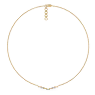 Floating Staircase - Lab Diamond Necklace thumbnail 5