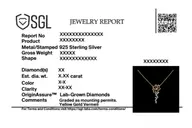 Flora Dewdrops - Lab Diamond Necklace thumbnail 7