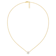 Floral Essence - Lab Diamond Necklace thumbnail 3