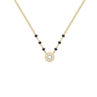 Floral Promise - Lab Diamond Mangalsutra Necklace thumbnail 1