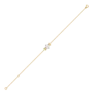 Floret Spark - Pure Gold Lab Diamond Solitaire Bracelet thumbnail 3