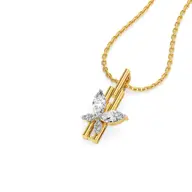 Flutter of Light - Lab Diamond Pendant thumbnail 2