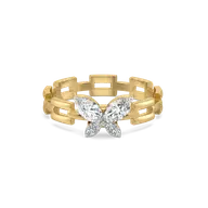 Flutter of Light - Lab Diamond Ring thumbnail 2