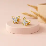 Flutterkiss Studs - Lab Diamond Earrings thumbnail 1
