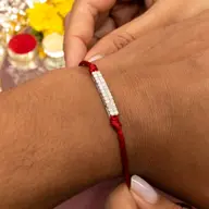 For Bhai - Lab Diamond Men's Rakhi thumbnail 2