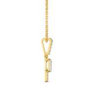 Forever Emerald - Pure Gold Lab Diamond Solitaire Pendant thumbnail 3