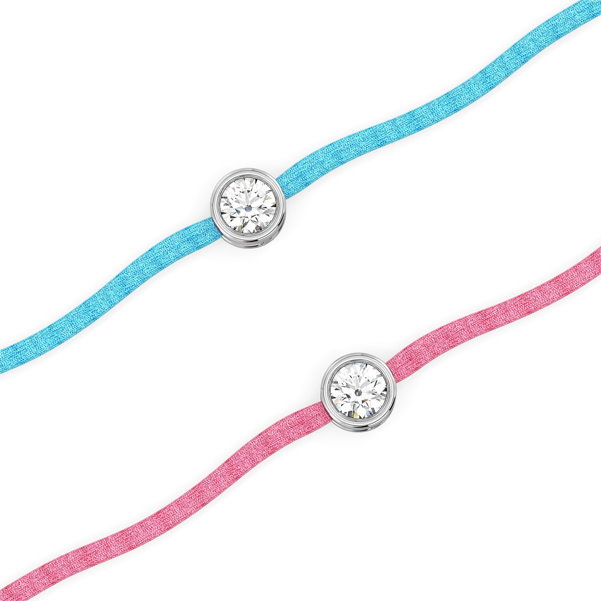 Forever Two – Lab Diamond BFF Bracelets — image 1