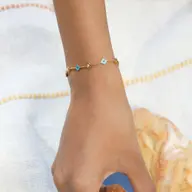 Frosted Serenity - Lab Diamond Snowflakes Bracelet thumbnail 2