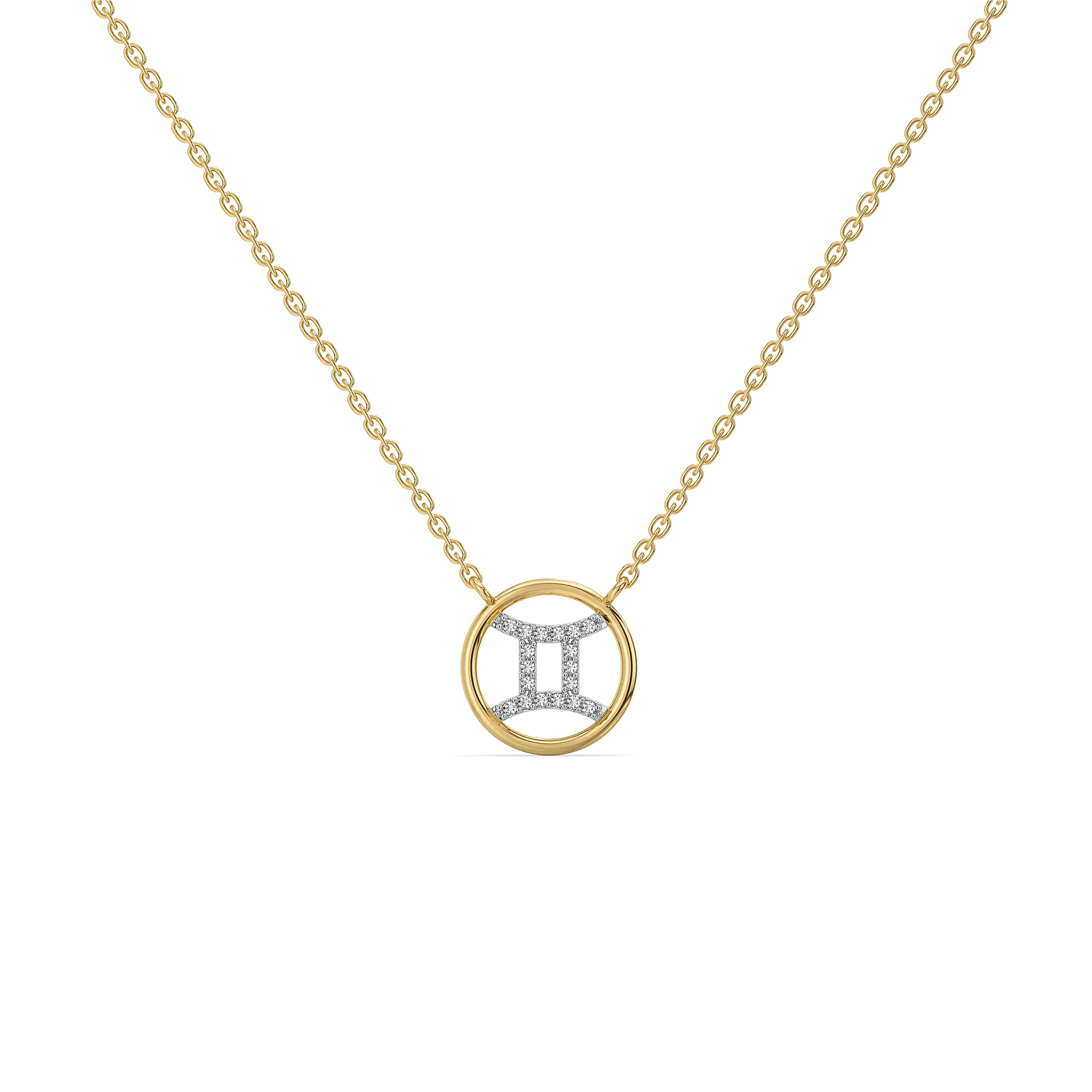 Gemini Light - Lab Diamond Necklace — image 1