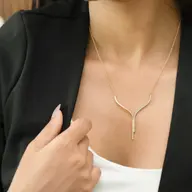 Glam Chic - Lab Diamond Necklace thumbnail 2