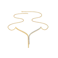 Glam Chic - Lab Diamond Necklace thumbnail 4
