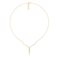 Glam Chic - Lab Diamond Necklace thumbnail 5